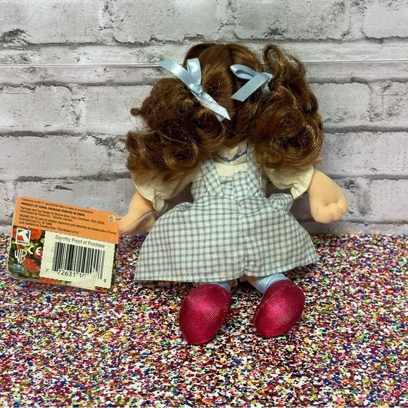 Wizard of Oz DOROTHY Beanie Doll 1998 Merry O Collection Plush Vintage Toy Tag - Picture 10 of 16